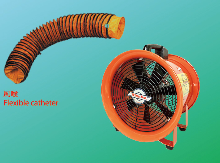 HAF SERIES AXIAL FLOW FANS (PORTABLE TYPE)